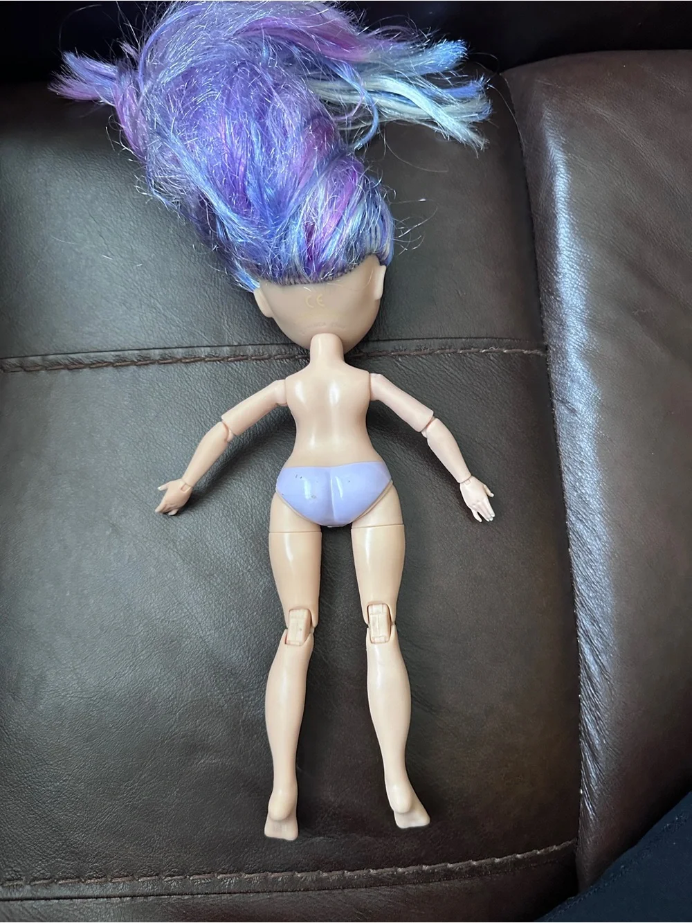Rainbow High Cheer Violet Willow Purple Cheerleader Doll with no clothes